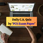 Daily Current Quiz by PCS Exam Paper